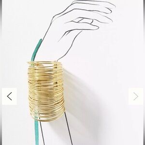 Sibilia Stacked Cuff Bracelet